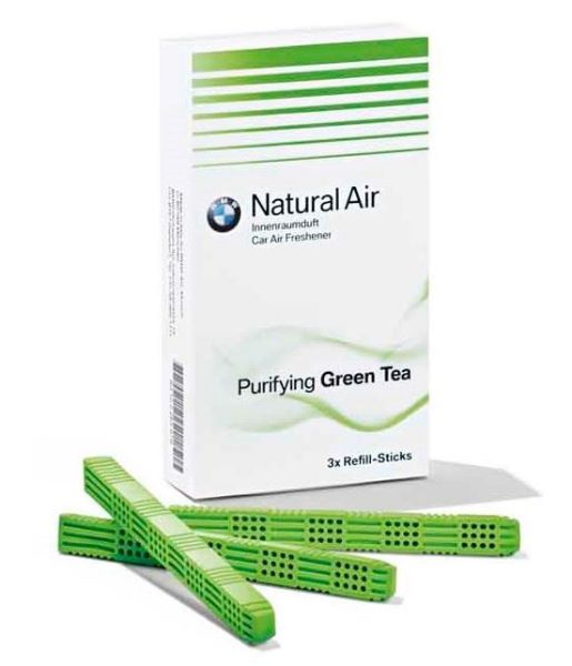 Picture of BMW NATURAL AIR INTERIOR FRESHENER, PURIFYING GREEN TEA (REFILL KIT)