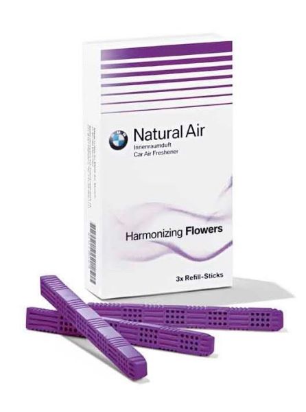 Picture of BMW NATURAL AIR INTERIOR FRESHENER, HARMONIZING FLOWERS (REFILL KIT)