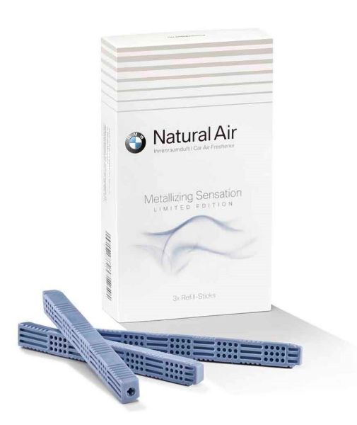 Picture of BMW NATURAL AIR INTERIOR FRESHENER, METALLIZING SENSATION - LIMITED EDITION (REFILL KIT)
