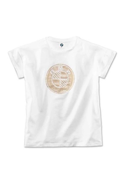Picture of BMW SAND LOGO T-SHIRT LADIES