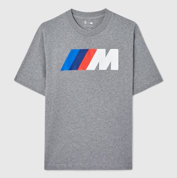 Show details for BMW M T-SHIRT LOGO UNISEX Picture of BMW M T-SHIRT LOGO UNISEX