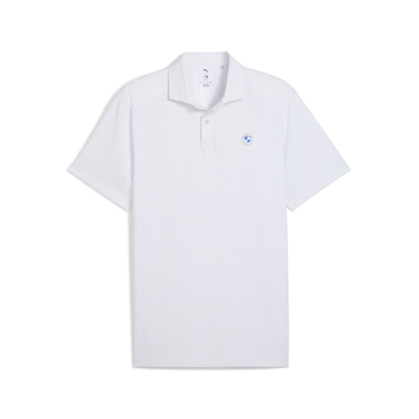 Picture of BMW PUMA GOLF MATTR HOUNDSTOOTH POLO MEN