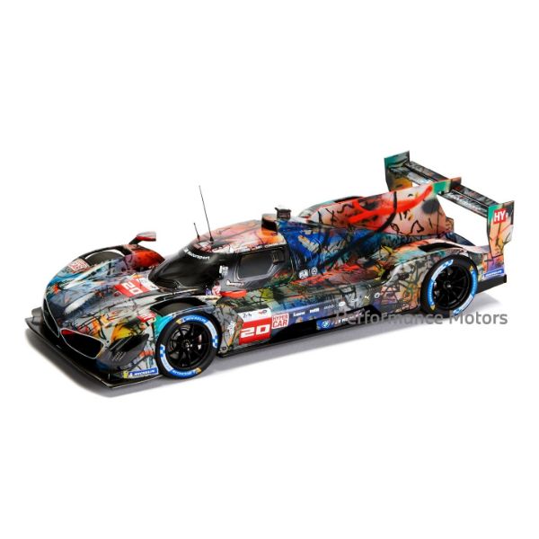 Picture of BMW MINIATURE ART CAR #20 JULIE MEHRETU, M HYBRID V8 1:18